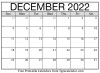 December Calendar