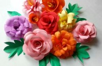  DIY Paper Craft Ideas: How To Make Paper Flowers In Less Than 5 Minutes