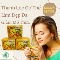 Review Chi Tiết Trà Đào Giảm Cân Kelly Detox