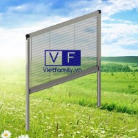 Sản phẩm mới: Cửa lưới chống muỗi gấp xếp dọc không ray của Vietfamily sáng tạo