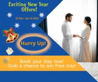 Get a chance to win a Free Stay with Bag2Bag hotels on this New Year