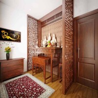 Vách ngăn phòng thờ