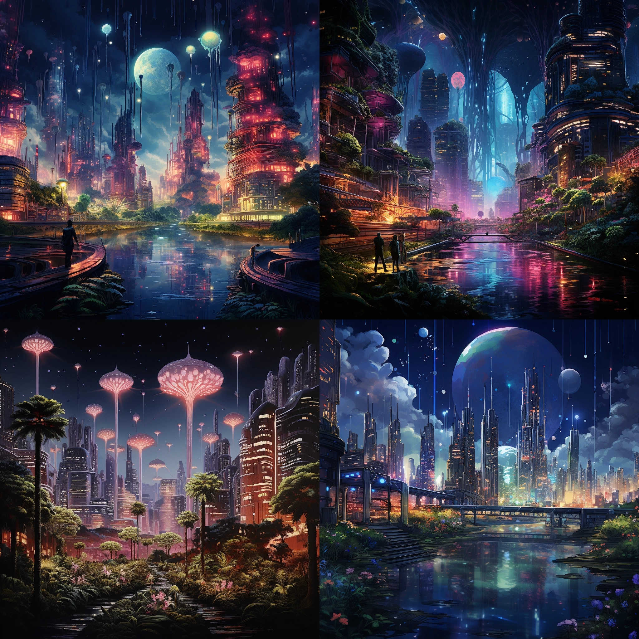 Futuristic city