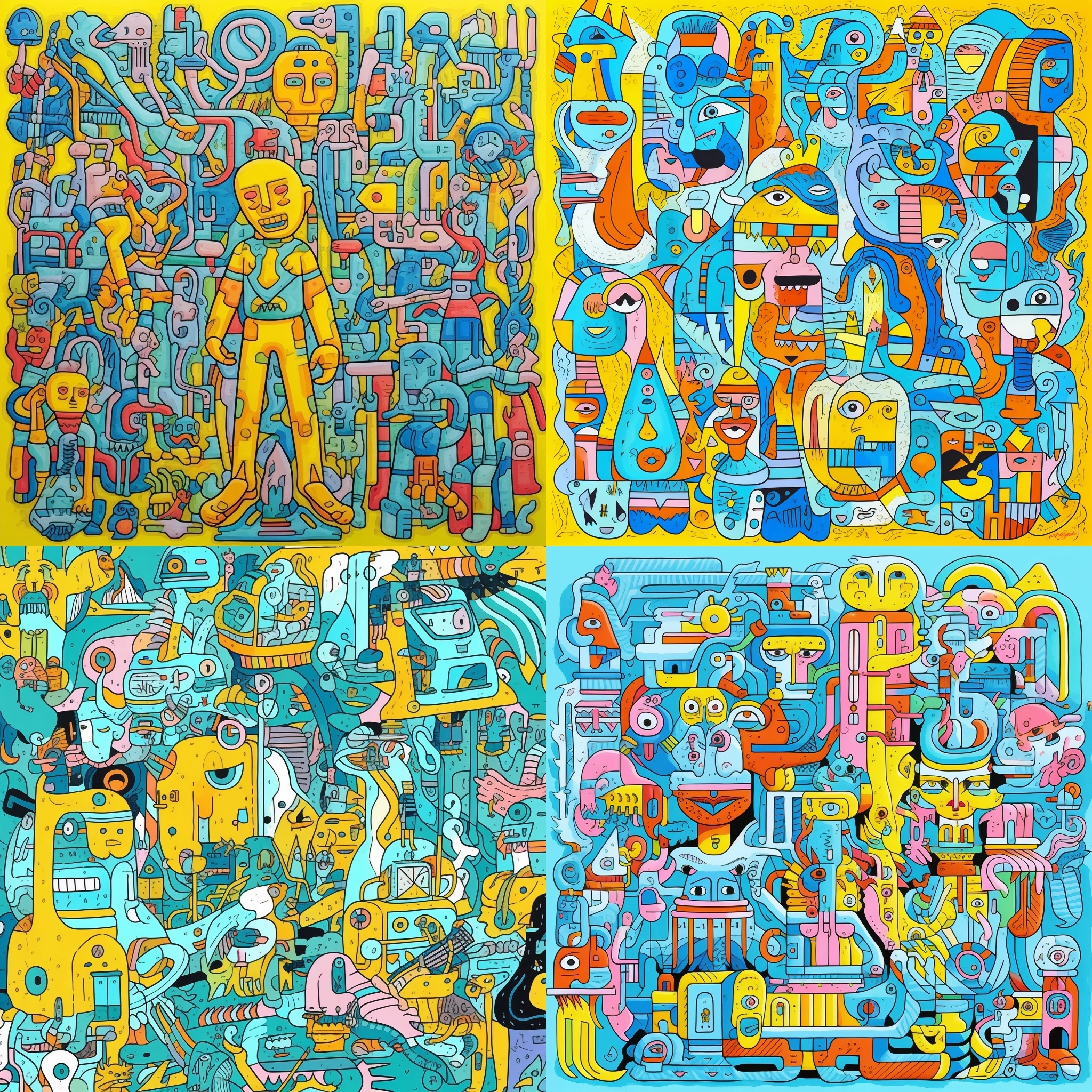 colorful drawing
