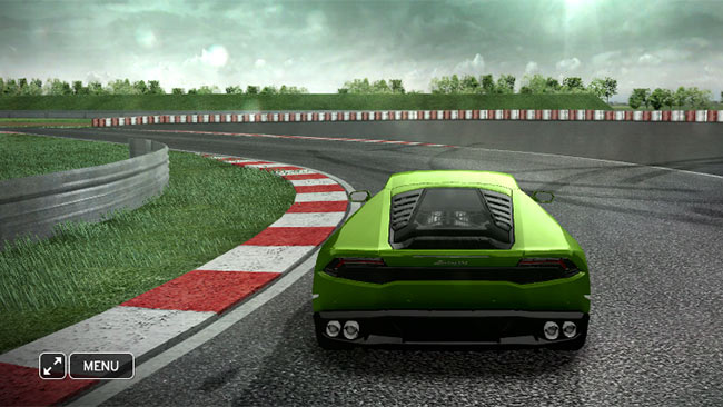 Lamborghini's Huracan driving simulator