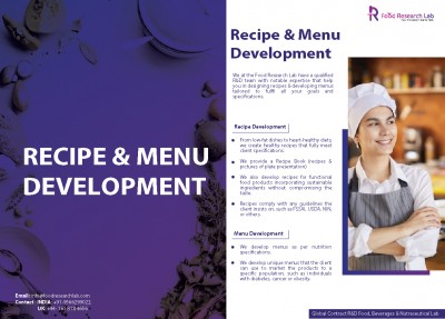 Need to develop a new and innovative recipe or menu for your restaurant? 