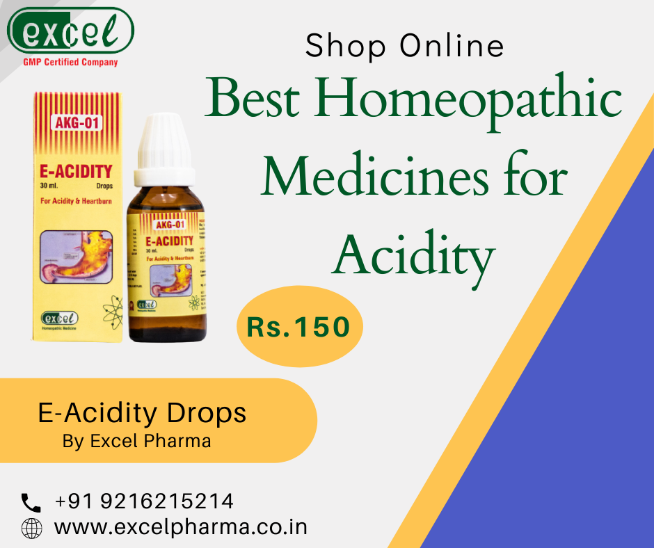 Shop the Best Homeopathic Medicines for Acidity