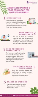 Advantages of Hiring a Food Consultant for your food business