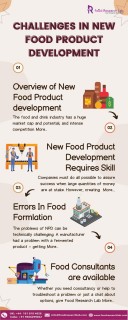 Challenges in New Food Product Development and its stages