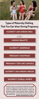 Types of Maternity Clothing That You Can Wear During Pregnancy