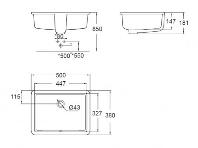 Chậu lavabo âm bàn giá thành hợp lý nên dùng