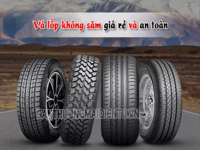 3 cách vá lốp không săm GIÁ RẺ và AN TOÀN