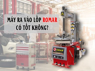 Có nên mua máy ra vào lốp Romar - Đánh giá từ chuyên gia