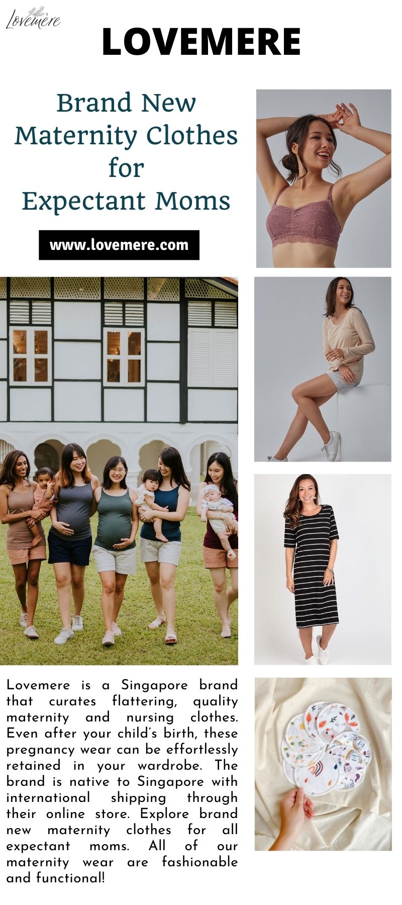 Brand New Maternity Clothes for Expectant Moms - Lovemere