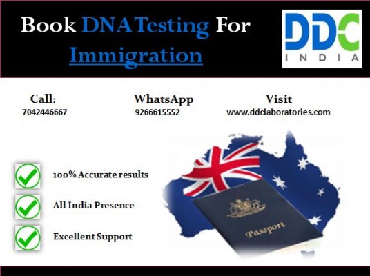 Book DNA Testing For Immigration