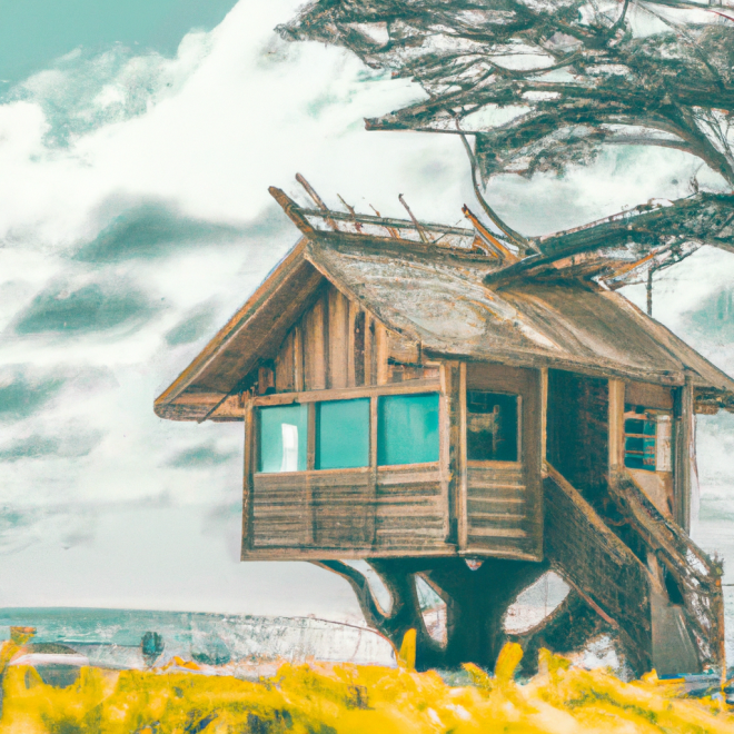 海边的树屋