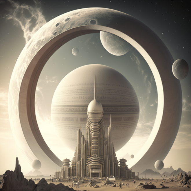 ringed Saturn U2