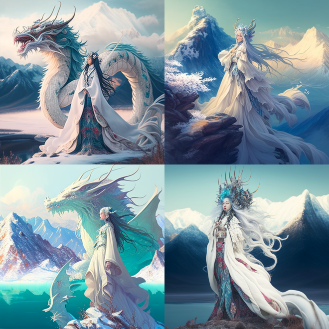 traditional chinese monster