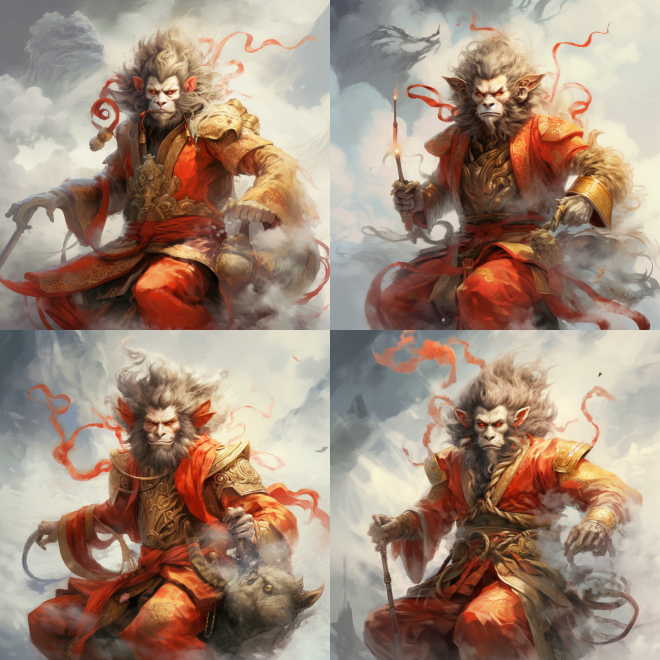 a Monkey King. V4