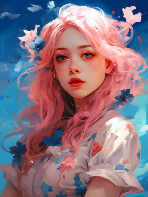 动漫美女 U1