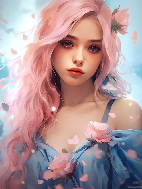 动漫美女 U2
