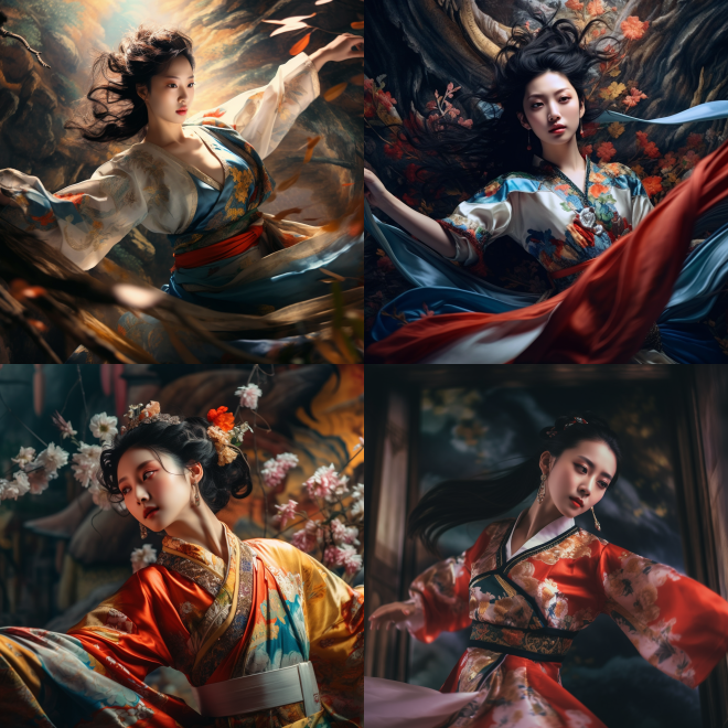 elegant chinese girl