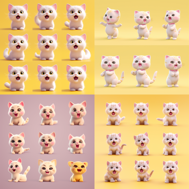 cat emoji pack