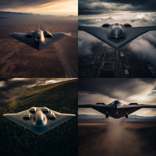 B-2 stealth bomber