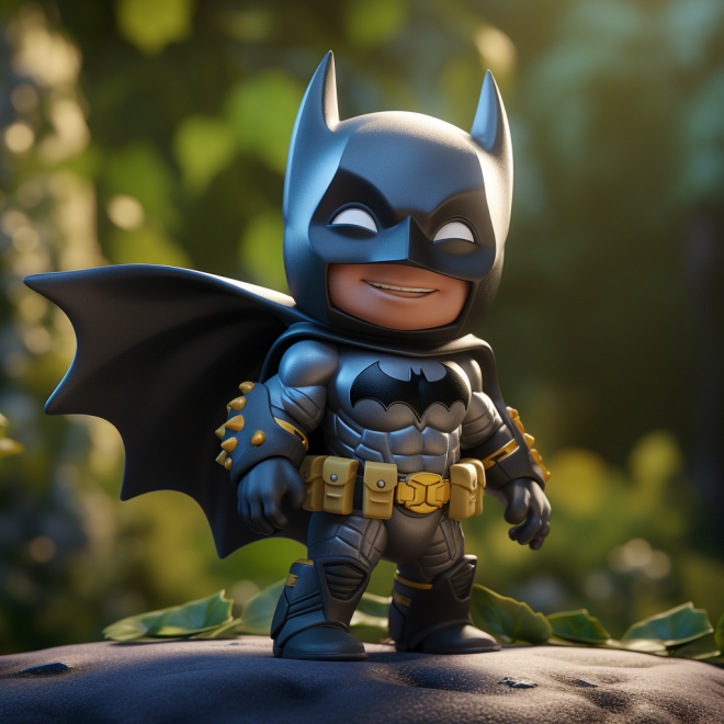 cute miniature batman U2