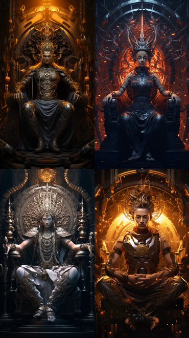 god