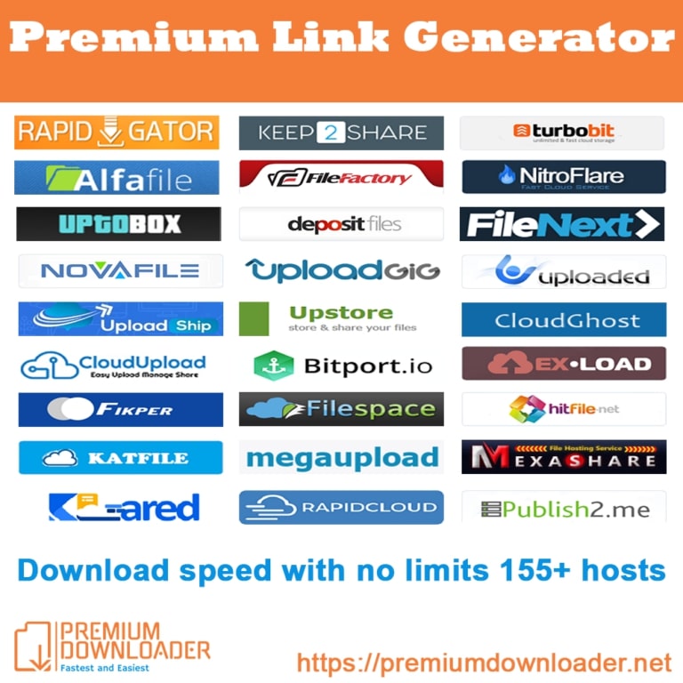 Premiumdownloader.net - A new premium link generator