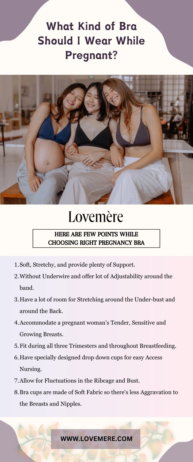What Kind of Bra Should I Wear While Pregnant?