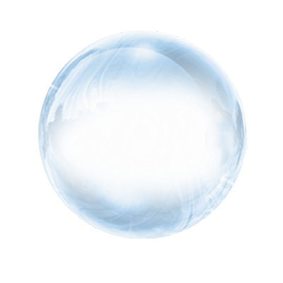 透明蓝色气泡珠_爱给网_aigei_com.png