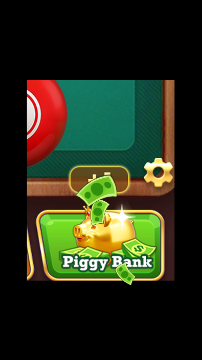 按钮少量金币涌出