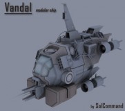 Vandal modular ship